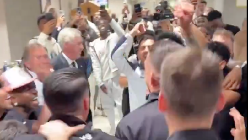 Ρεάλ Μαδρίτης: Γιόρτασαν με την... ψυχή τους το 36ο πρωτάθλημα οι παίκτες της (vid)