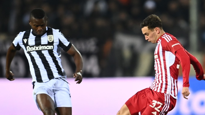 ΠΑΟΚ - Ολυμπιακός με Bet Builder στο 5.30 στη Stoiximan