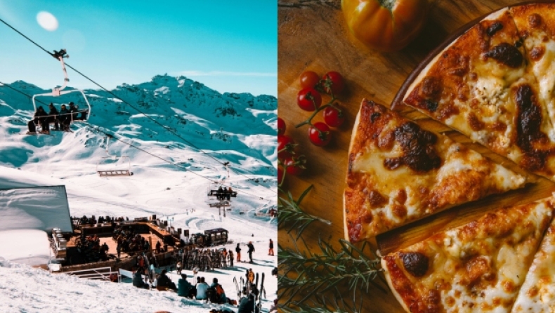 Τουρίστες παρήγγειλαν δύο πίτσες σε γνωστό χιονοδρομικό κέντρο: Το αστρονομικό ποσό που πλήρωσαν 