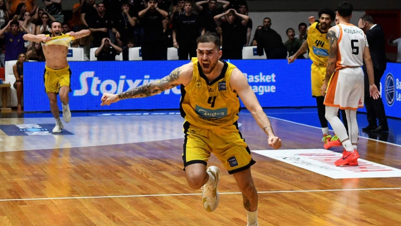 Τολιόπουλος: Πιο βελτιωμένος παίκτης στην Stoiximan Basket League