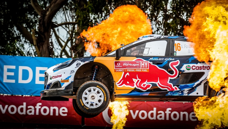 WRC, Ράλλυ Πορτογαλίας: Μέσα από φλόγες πετούσαν τα αγωνιστικά αυτοκίνητα (vid)