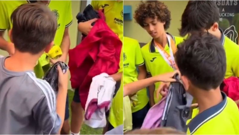 Λιονέλ Μέσι: Συμπαίκτες του γιου του, έκαναν «ντου» για μια φανέλα της Ίντερ Μαϊάμι (vid)