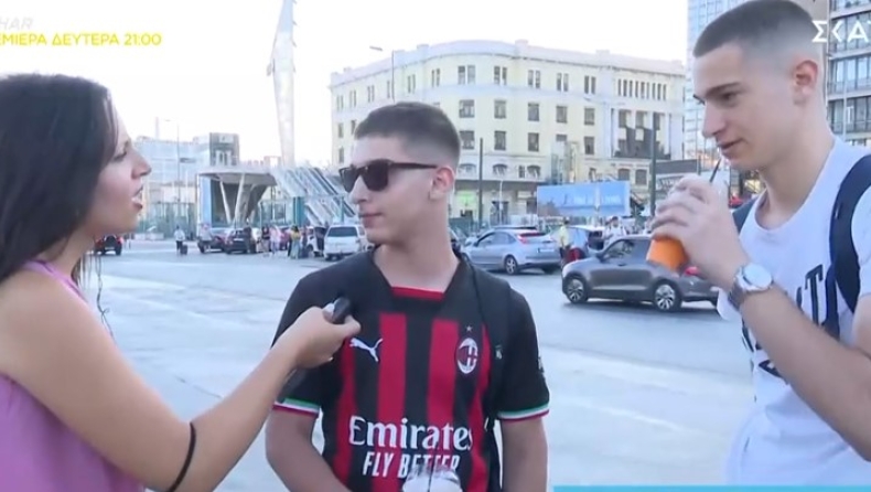 Νεαρός στο λιμάνι: «Η Λιόλιου λέει το "νοικιάστηκε", τότε που είχαμε πάρει το Ευρωπαϊκό οι Ολυμπιακοί, δεν τα λέω για να μπω Luben» (vid)