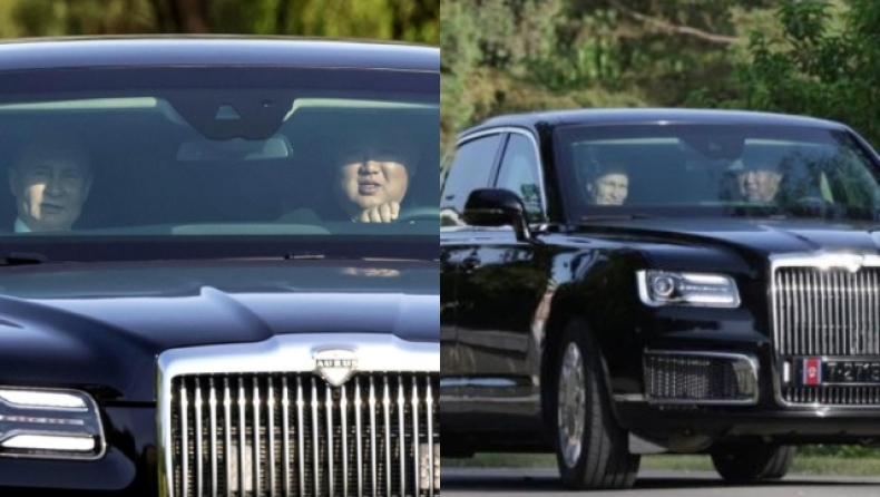 Το δώρο του Πούτιν στον Κιμ Γιονγκ Ουν: Η βόλτα με τη λιμουζίνα, το τσάι και στη μέση τα πυρηνικά (vid) 