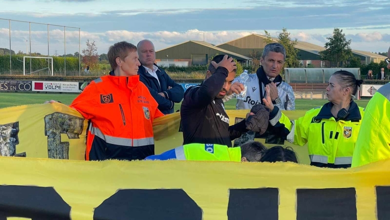 Φίλαθλος του ΠΑΟΚ λιποθύμησε μετά το τέλος του φιλικού με την Φίτεσε