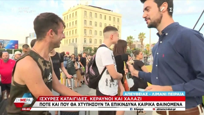 Μυθική αντίδραση μαθητή: Ο ρεπόρτερ τον ρώτησε για τις Πανελλήνιες και το έπαιζε «Κινέζος» (vid)