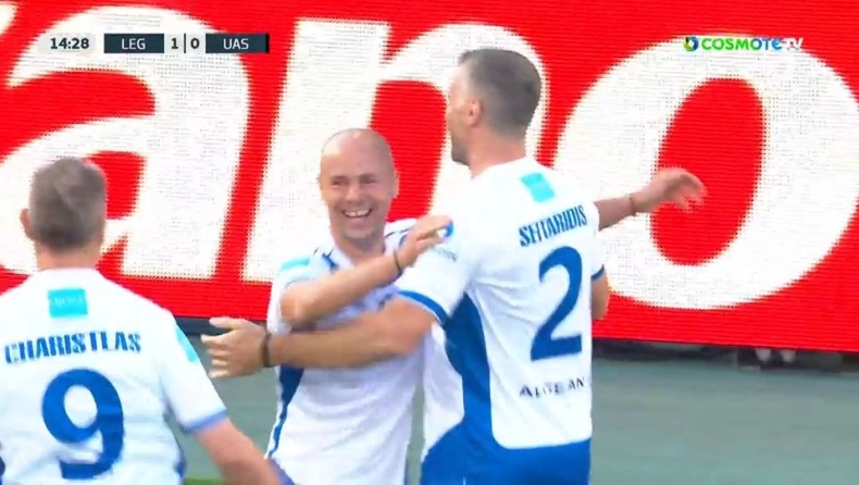 Legends 2004: Καραγκούνης-Γιαννακόπουλος και 1-0 (vid)