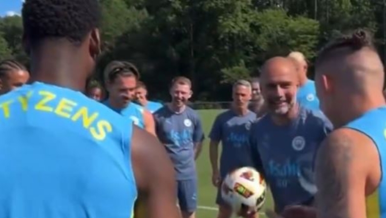 Μάντσεστερ Σίτι, Πεπ Γκουαρδιόλα: Το πείραγμα στον Γκρίλις (Vid)