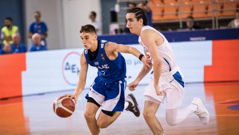 Ισραήλ - Ελλάδα 59-78: Άνετη και εμφατική πρεμιέρα στο EuroBasket U16