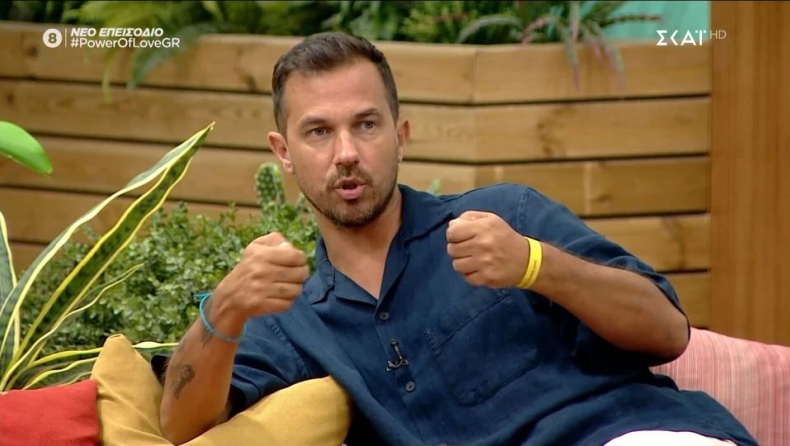 Έξαλλος παίκτης στο Power of Love: «Μου πέταξε τα ποπ κορν στη μούρη, ρε φίλε; Κάτσε καλά ρε, ποια είσαι;» (vid)