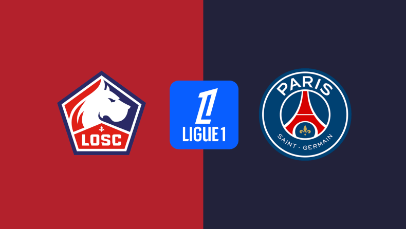 Live: Λιλ - Παρί Σεν Ζερμέν 