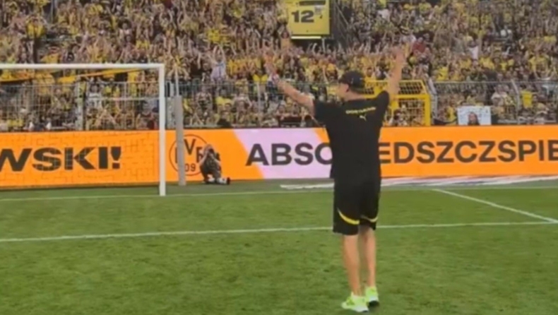 Ντόρτμουντ: Ο Κλοπ αποθεώθηκε από το Κίτρινο Τείχος (vid)