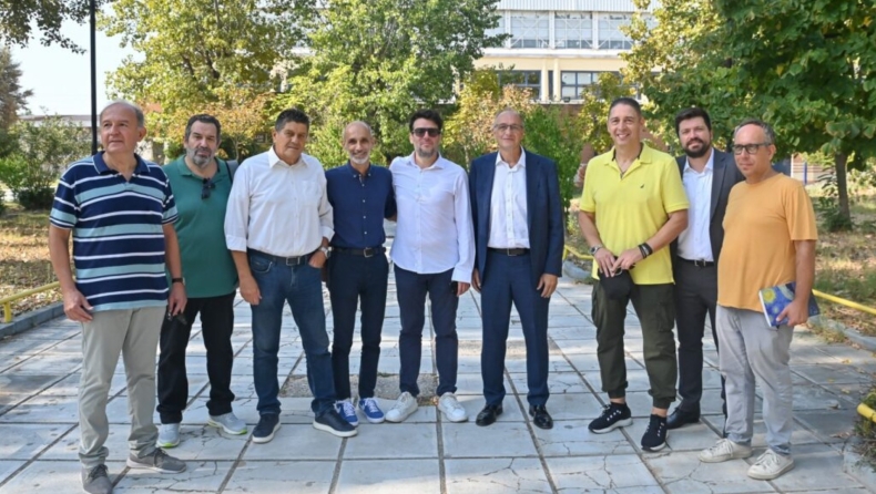 ΕΟΚ: Επίσκεψη του Βαγγέλη Λιόλιου στα ΕΑΚ Μίκρας και Νεάπολης Θεσσαλονίκης για την πρόοδο των εργασιών