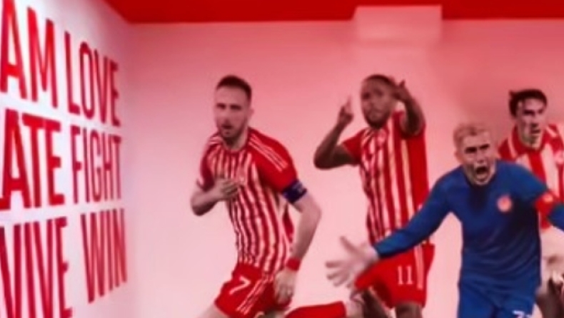 Ολυμπιακός: Το making of των προσώπων των Ελ Αραμπί, Φορτούνη, Βαλμπουενά και Νικοπολίδη στις τοιχογραφίες του Καραϊσκάκη (vid)