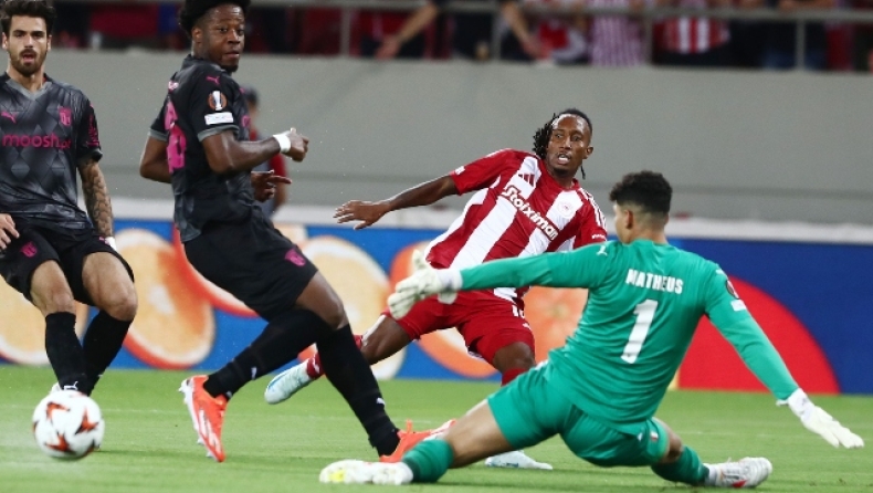  Ολυμπιακός-Μπράγκα: Το γκολ του Ελ Καμπί που ακυρώθηκε για οφ σάιντ του Ζέλσον (vid) 