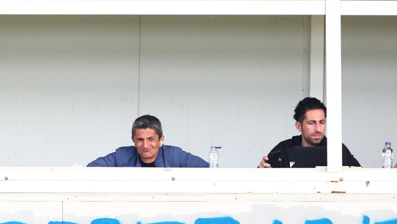 Αιγάλεω - ΠΑΟΚ: Σε μπουθ του «Σ.Μαυροθαλασσίτης» ο Λουτσέσκου