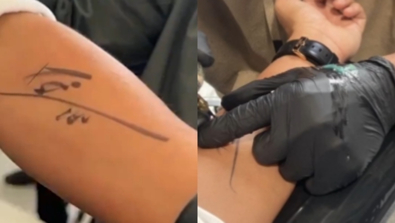 Μέσι: «Τρελαμένος» οπαδός του Αργεντινού «χτύπησε» τατουάζ στο χέρι του το αυτόγραφο του (Vid)