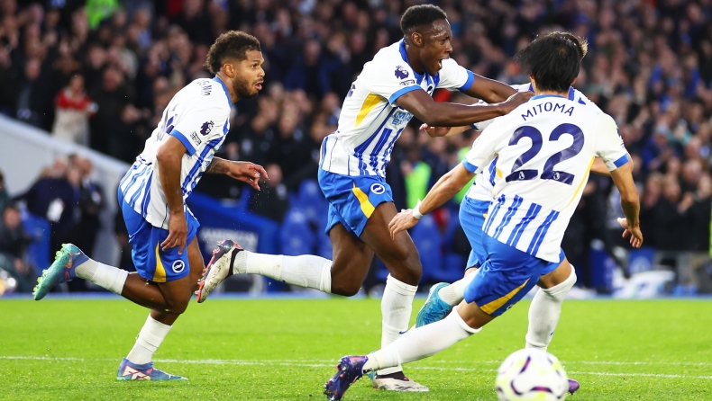 Απίθανη ανατροπή της Μπράιτον επί της Τότεναμ με 3 γκολ σε 18 λεπτά