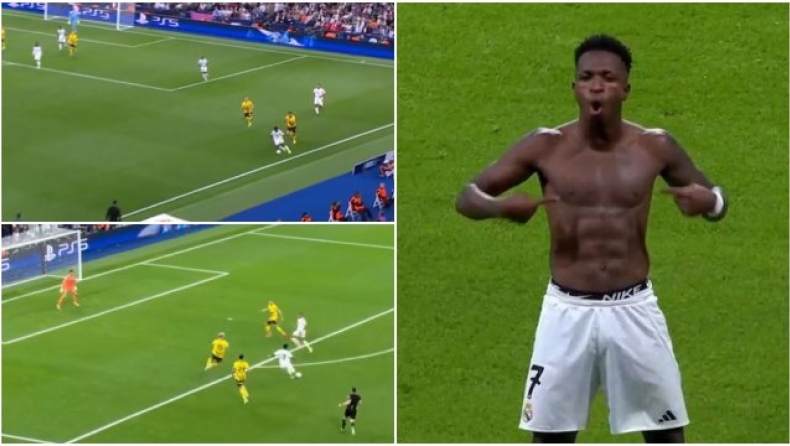 Βινίσιους: Η κούρσα... ολόκληρου γηπέδου σε 10'' για το 4-2 της Ρεάλ Μαδρίτης (vid)