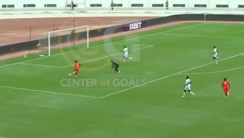 ΑΕΚ: Γκολ με τη... σέντρα ο Ζίνι, σκόραρε στα 45 δευτερόλεπτα για την Ανγκόλα (vid)