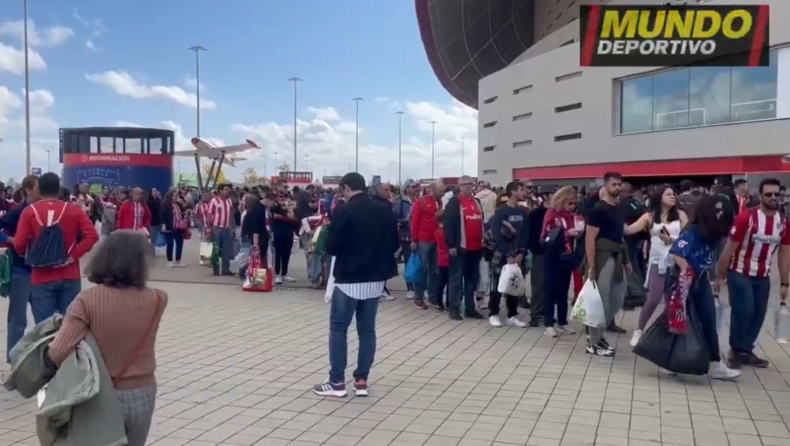 Συγκινητικοί οι φίλαθλοι της Ατλέτικο: Συγκέντρωσαν 33 τόνους τροφίμων για τους κατοίκους της Βαλένθια (vid)