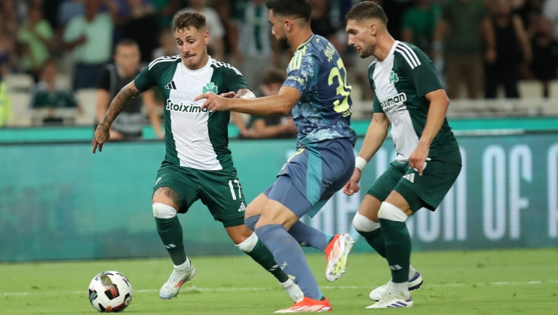 Παναθηναϊκός - Λαμία: Με Τσέριν στο κέντρο, Μαντσίνι και Πελίστρι στα «φτερά» στην ενδεκάδα οι «πράσινοι»