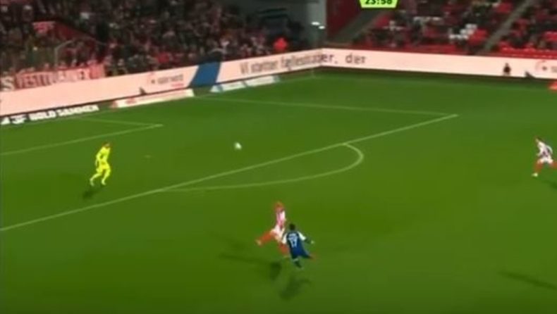 Εμμανουηλίδης: Έβαλε γκολάρα στην ισοπαλία της Βέιλε (vid)