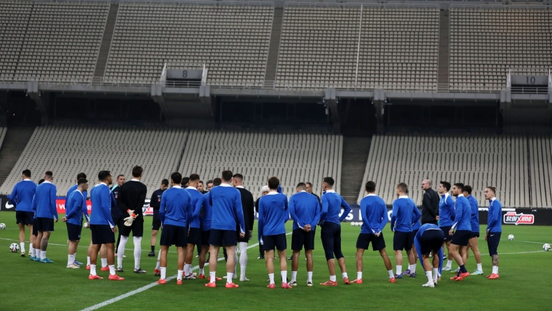 Ελλάδα: Πανέτοιμη για τη «μάχη» πρωτιάς με την Αγγλία η Εθνική