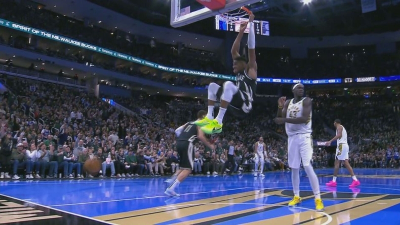 Μπακς-Πέισερς 129-117: Το εμφατικό triple-double του Αντετοκούνμπο (vid)