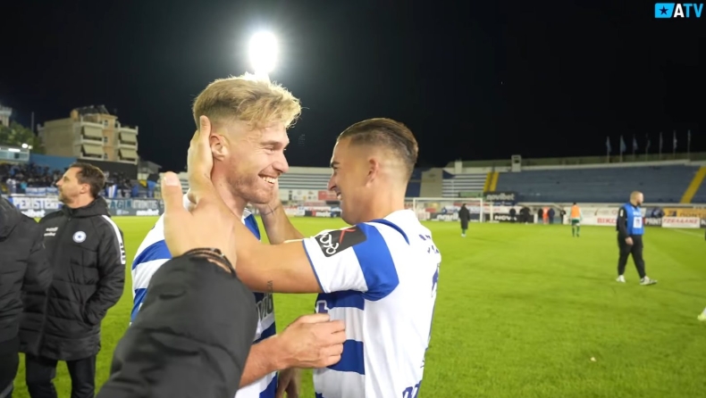  Ατρόμητος: Οι αντιδράσεις της ανατροπής και η αγκαλιά των Καρλίτος-Φαν Βέερτ (vid) 