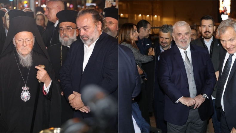 ΑΕΚ: Ηλιόπουλος και Μελισσανίδης στα Θυρανοίξια στο εκκλησάκι για τον Μιχάλη παρουσία του Πατριάρχη