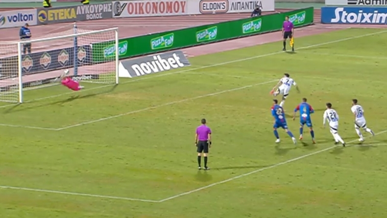 Βόλος - Παναθηναϊκός: Πρώτο πέναλτι του Τριφυλλιού στο πρωτάθλημα, ο Κόβατς νίκησε τον Ιωαννίδη (vid)