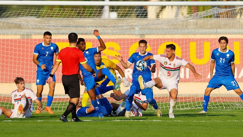 Εθνική Ελπίδων Κύπρου: Φιλική ήττα από την Ουγγαρία με 1-0