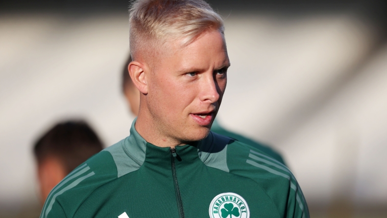 Παναθηναϊκός: Δεν προπονήθηκε λόγω οιδήματος ο Μάγκνουσον