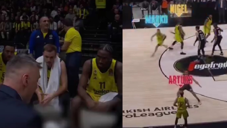 Μέγας Σάρας: Σχεδίασε στο timeout το τρίποντο νίκης του Χέις Ντέιβις κόντρα στη Βίρτους (vid)