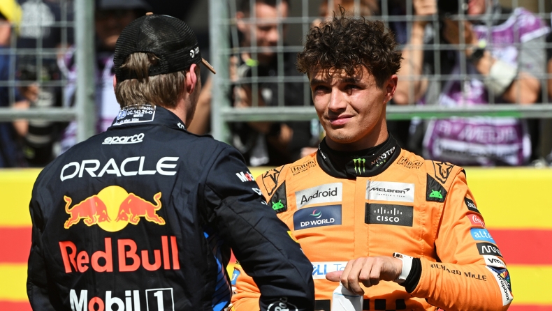 F1 - Νόρις: «Έπρεπε να γίνει κωμικός ο Φερστάπεν, να λέει ό,τι θέλει»