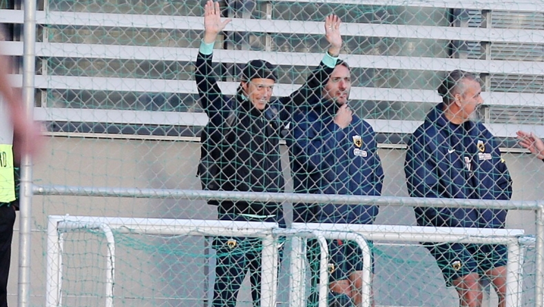 ΑΕΚ: Αποθεώθηκε στο «Σεραφείδειο» από τους οπαδούς της Ένωσης