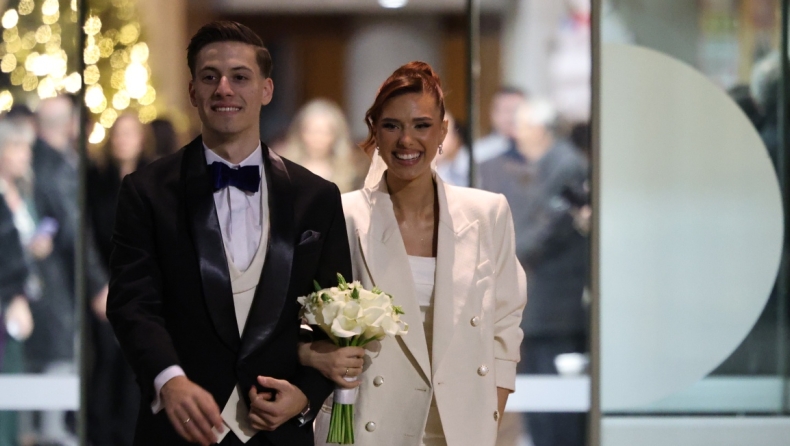 ΠΑΟΚ: Η πιο ευτυχισμένη προσωπική στιγμή του Κωνσταντέλια με τον γάμο του