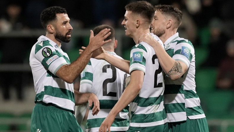 Conference League: Άνετες νίκες για Σάμροκ Ρόβερς και Γκιμαράες, τριάρα ελπίδας για τη Γάνδη