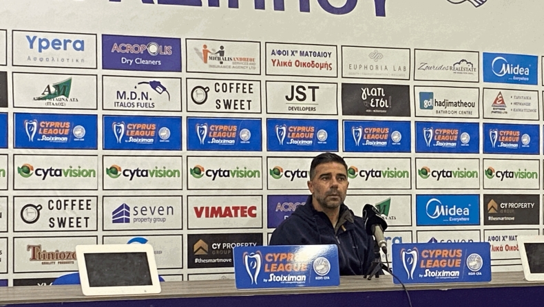 ΑΕ Λεμεσού, Σατσιάς: «Εκτιμάται η προσπάθεια, ένα μεγάλο συγνώμη στον κόσμο για το α’ ημίχρονο»