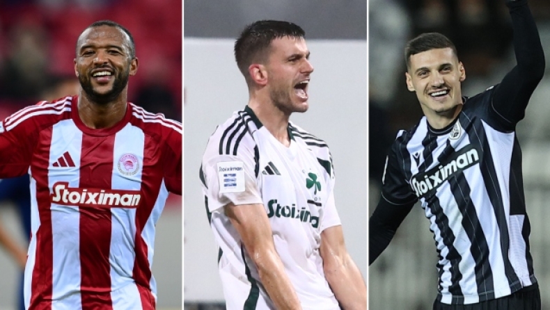 Διπλό κίνητρο για τον Ολυμπιακό, «τελικοί» για ΠΑΟΚ και Παναθηναϊκό