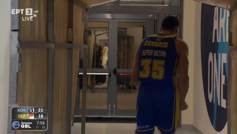 Κολοσσός - Περιστέρι: Το απίστευτο ξέσπασμα του Βαγγέλη Ζούγρη στον τραυματισμό του (vid)