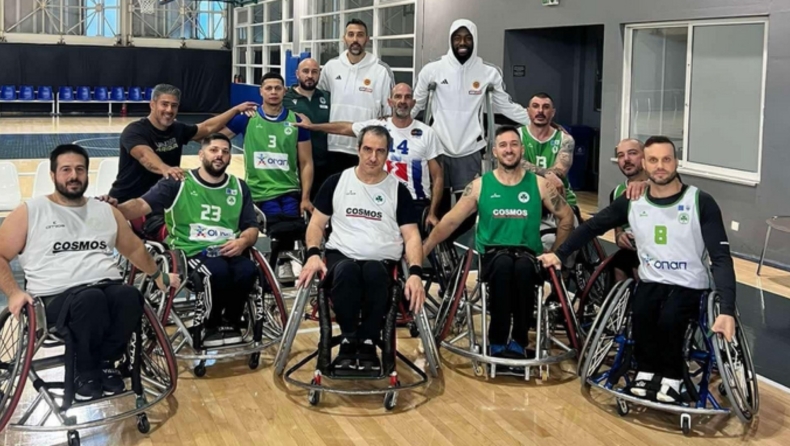 Παναθηναϊκός, Λεσόρ: Δίπλα στην ομάδα του μπάσκετ με αμαξίδιο