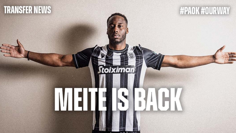 Μεϊτε: «Να περιμένετε έναν νέο ''Σου'', θέλω να δώσω τα πάντα για τον ΠΑΟΚ» (vid)