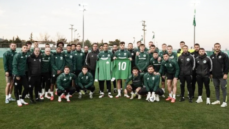 Παναθηναϊκός: Το ποδοσφαιρικό τμήμα τίμησε τη μνήμη του Δομάζου