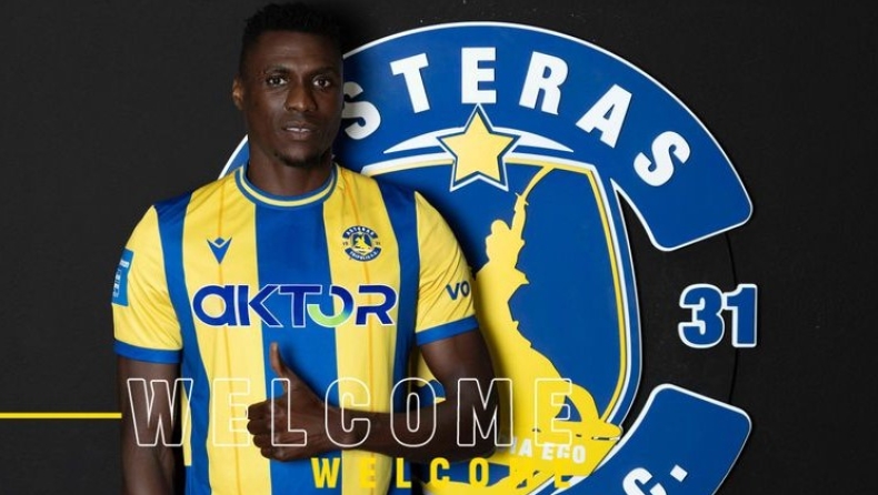 Αστέρας Τρίπολης: Ανακοίνωσε τον δανεισμό του Νιγηριανού στόπερ Εκερέτε Ούντομ από τη Βιγιαρεάλ Β'