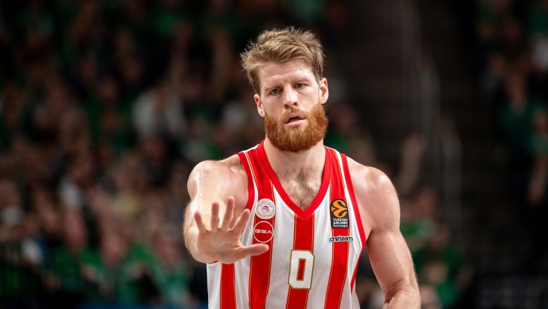 Ολυμπιακός: Εξαιρετικά αμφίβολος ο Τόμας Γουόκαπ ενόψει Μπασκόνια