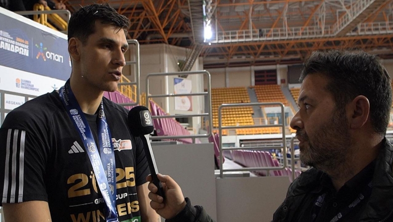 Μήτογλου στο Gazzetta: «Παικταράς ο Σλούκας, στόχος τώρα το Κύπελλο που θέλει και ο κόουτς» (vid)