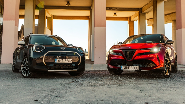 Test drive: Συγκρίνουμε τα ηλεκτρικά MINI Aceman SE και Alfa Romeo Junior Elettrica 