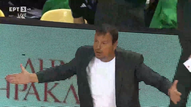 Προμηθέας - Παναθηναϊκός: Μπήκε στο παρκέ και «τα έψαλε» σε Γκέιμπριελ και Μπράουν ο Αταμάν (vid)